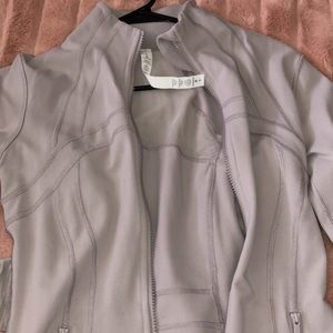 Lululemon define jacket in chrome color